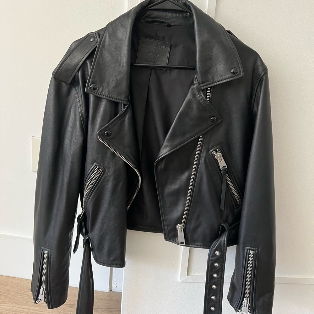 ALLSAINTS Leather Jacket